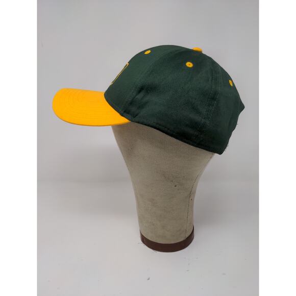 OTTO Strapback Hat Embroidered BB Logo OSFM Green Yellow Adjustable - Picture 5 of 10